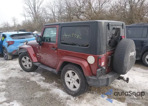2008 Jeep Wrangler Sahara z USA, uszkodzony, nr VIN 1J4FA54158L615977